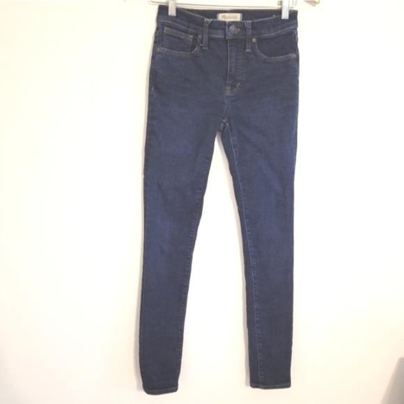 Madewell 9" mid-rise skinny jeans size 24T (tall) - Picture 1 of 11